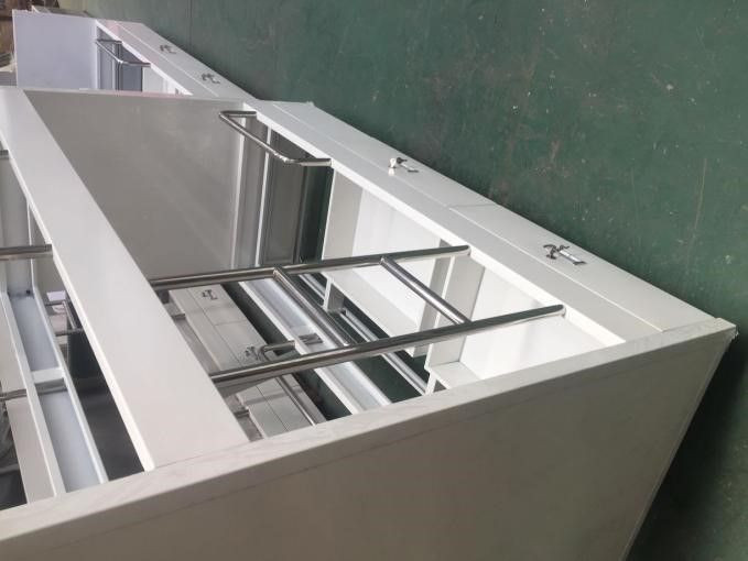 Aluminum double bunk bed
