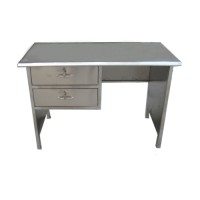 Minsun Marine Furniture Stainless Steel Writing Table with 2 Drawer