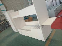 Honeycomb double bunk bed